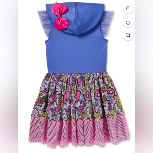 JoJo Siwa Girls Exclusive Cosplay Dress, Size S ( 6/6X) - Picture 2 of 3